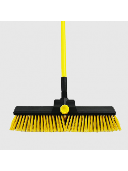 TORNADO 14inch 355mm Heavy Duty Broom with Extendable Telescopic Handle (Packed in 6’s) - 14TORNADO