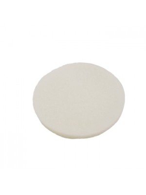 Floor Machine Buffing Pad White Super Buffer 17 inch Pack of 5 - PAD035