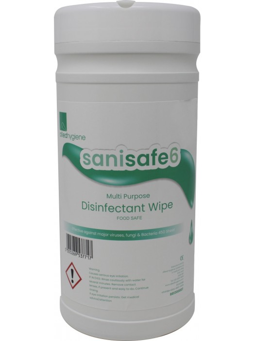 Disinfectant Hand Surface Wipes Coronavirus COVID 200 Tub - WIP015