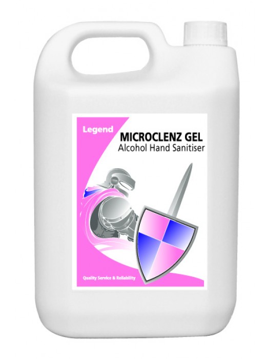 Microclenze Alcohol Hand Sanitiser Gel 5L – (While Stocks Last)