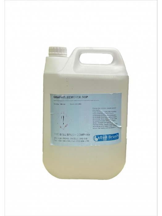 Graffiti Remover Safe on Plastic (SOP) 5L - GRA320