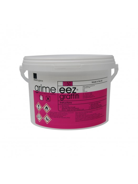GrimeEez Graffiti Removing Wipes 150 Tub - GRA050