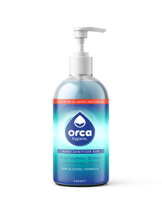 Hand Sanitiser Sterile Gel 500ml - SOA450