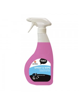 Selden T001 Spray Wipe Sanitizer 750ml - SEL155 Selden T001 Spray Wipe Sanitizer 750ml - SEL155