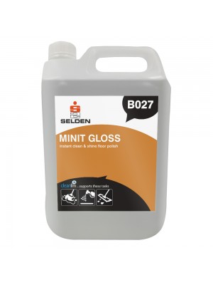 Selden B027 Minit Gloss Instant Clean Shine  5L - SEL015 Selden B027 Minit Gloss Instant Clean Shine  5L - SEL015