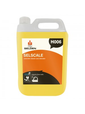 Selden H006 Selscale Acidic Concrete Cleaner Descaler 5L - SEL038 Selden H006 Selscale Acidic Concrete Cleaner Descaler 5L - SEL038