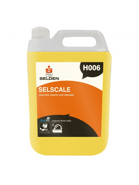 Selden H006 Selscale Acidic Concrete Cleaner Descaler 5L - SEL038