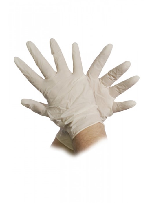 Latex Powder Free Gloves 100 Box  - GLO058