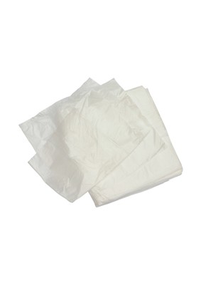 White Square Bin Liners 1000 Box W24 inch x L24 inch - BAG021 White Square Bin Liners 1000 Box W24 inch x L24 inch - BAG021