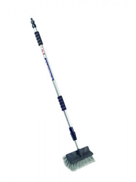 Car Wash Telescopic Water Flow Brush with Extendable Handle - VAL005