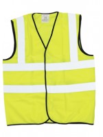 Hi Vis Visibility Waist Coat - WOR010