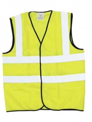Hi Vis Visibility Waist Coat - WOR010 Hi Vis Visibility Waist Coat - WOR010