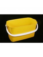 9 Litre Oblong Window Cleaner Bucket Red Blue Yellow Green  - BUC009