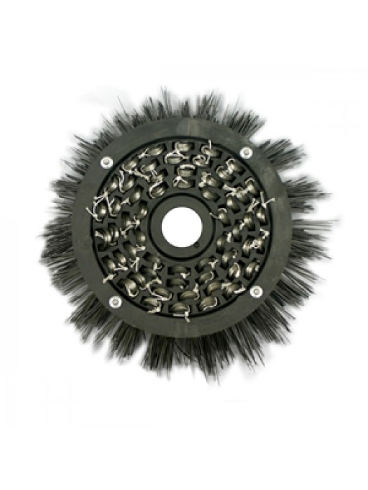 Scarab Magnum 3 Row Plastic Top Side Machine Brush 16 inch Diameter  - MAC036