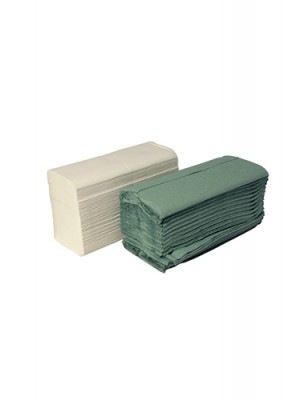 C Fold Paper Hand Towel Green 1Ply Pack of 2640 - PAP030