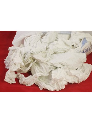 White Rags Wipe 10Kg Bags - RAG003
