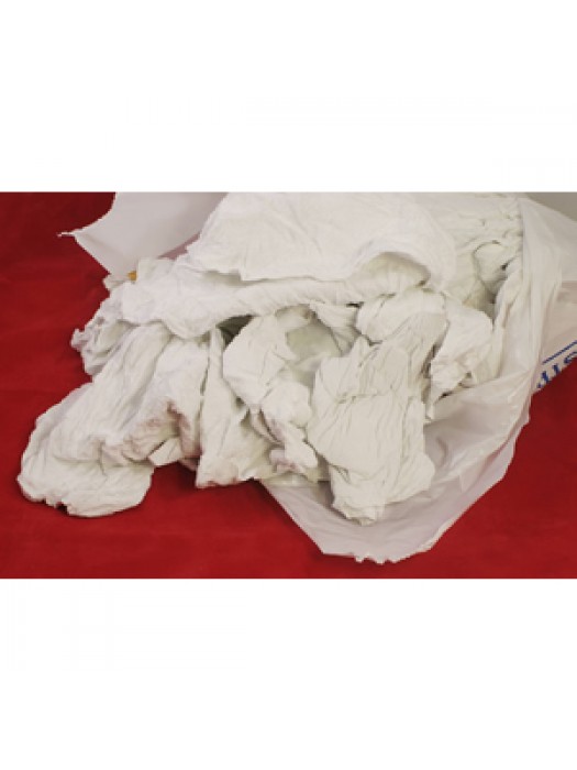 White Rags Terry Towelling  Wipe 8kg - RAG008