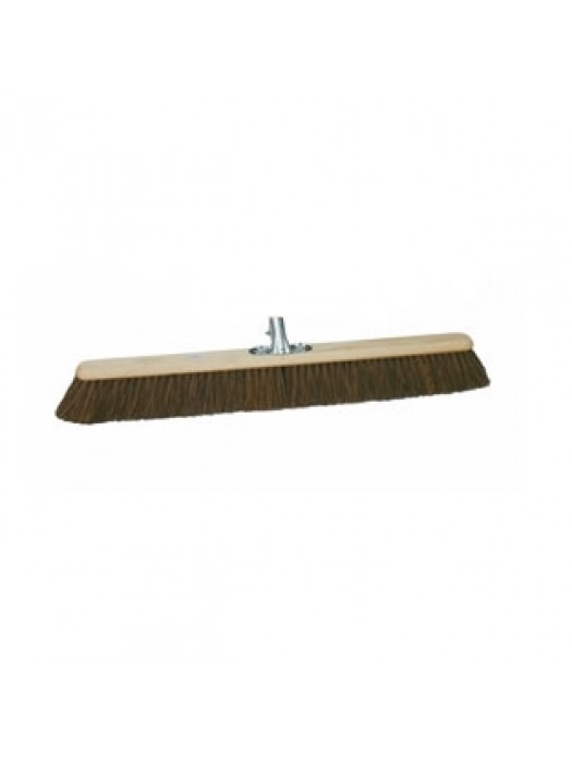Stiff Bassine Pavement Sweeping Broom Brush  24inch 600mm with Socket   - BAS016