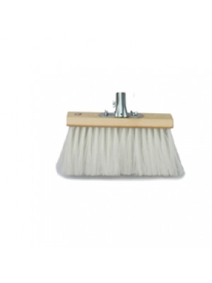 Stiff Poly Yard Channel Broom Brush 13 inch 330mm with Socket  - POL071 Stiff Poly Yard Channel Broom Brush 13 inch 330mm with Socket  - POL071
