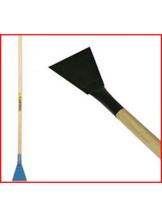 Dock Scraper Dutch Hoe with 5Ft Wooden Handle - RRAK010